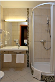 Hotel Aquarell, Cegled, Bathroom