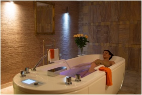 Under water massage, Hotel Aquarell, Cegled