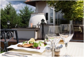 Bodro Kura Wellness Hotel, narcs, Terrace