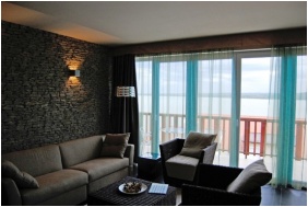 Echo Residence All Suite Hotel - Tihany, Nappali berendez�se