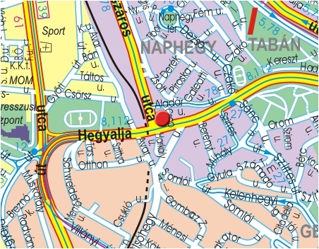 Charles Hotel auf der Karte