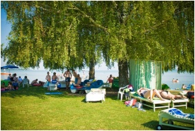 Eigene Strandanlage, Hotel Helikon, Keszthely