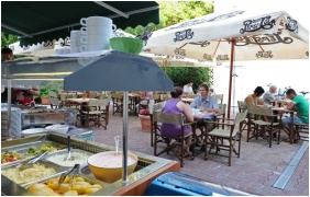 Hotel Minaret, Gradina interioara - Eger