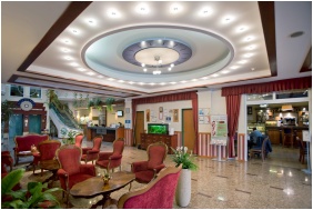 Inside pool, Palace Hotel , Heviz