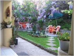 Inner garden - Hotel Romantik