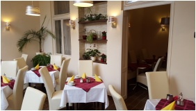 Sala di colazione, Romantik Hotel, Eger