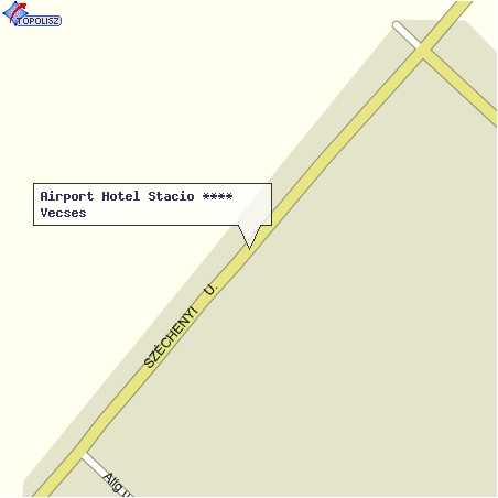 Airport Hotel Stacio - sulla cartina