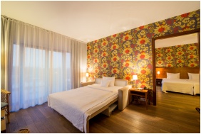 Tisza Balneum Thermal Hotel - Tiszafured, Zimmer mit Durchgangst�r