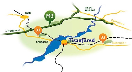 Tisza Balneum Thermal Hotel - on the map