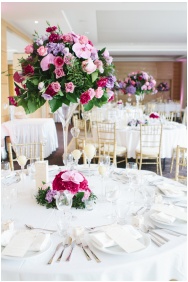 Castle Hotel La Contessa, Festive place setting