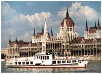 Sightseeing in Budapest on a riverboat cruise