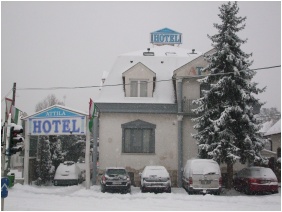 Hotel Attila, Budapeszt, Zimą