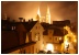 Building in the evening, Dom Hotel, Szeged