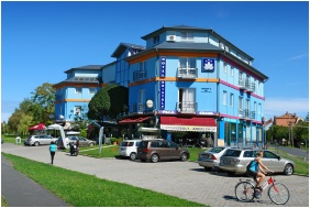 Parking place, Hotel Kristaly, Keszthely