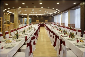 Weddingmeal setting, Hotel Laterum Wellness, Pecs