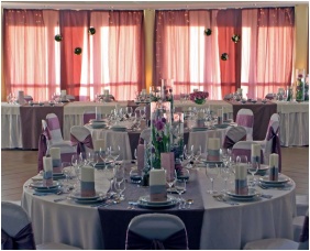 Hunguest Pelion Hotel, Tapolca, Esküvői teríték