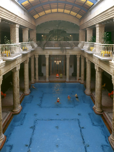 Budapest spa pictures - Gellert Spa