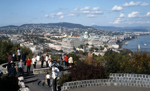 Budapest Panorama Pictures - From Gellert Hill